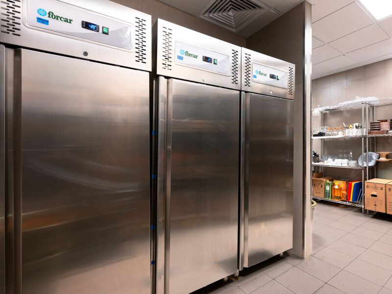 Forcar commercial freezer units, supplied and installed by Cleresdyne